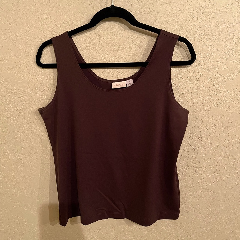 Chico’s microfiber brown tank top